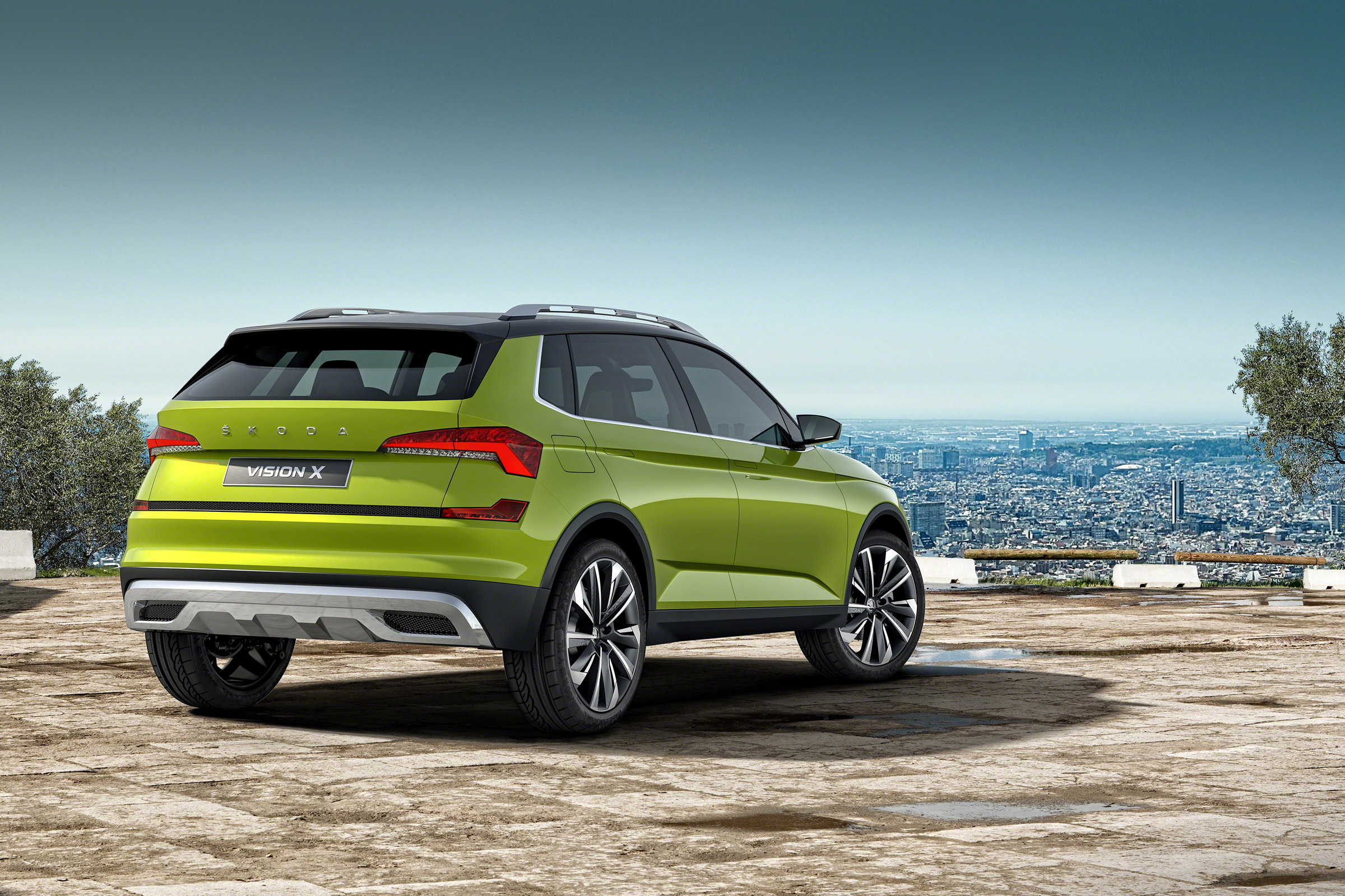 Skoda Vision X rear