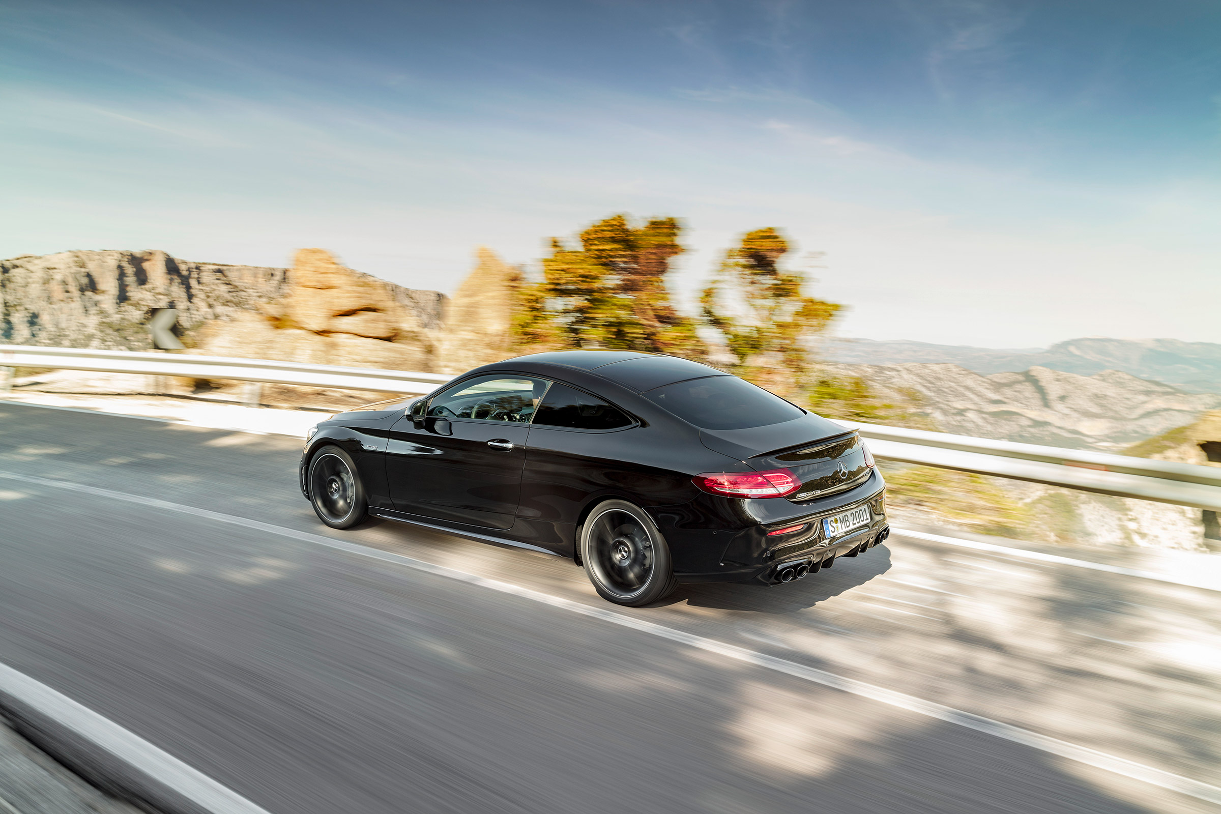 Mercedes-AMG C43 Coupe - rear quarter