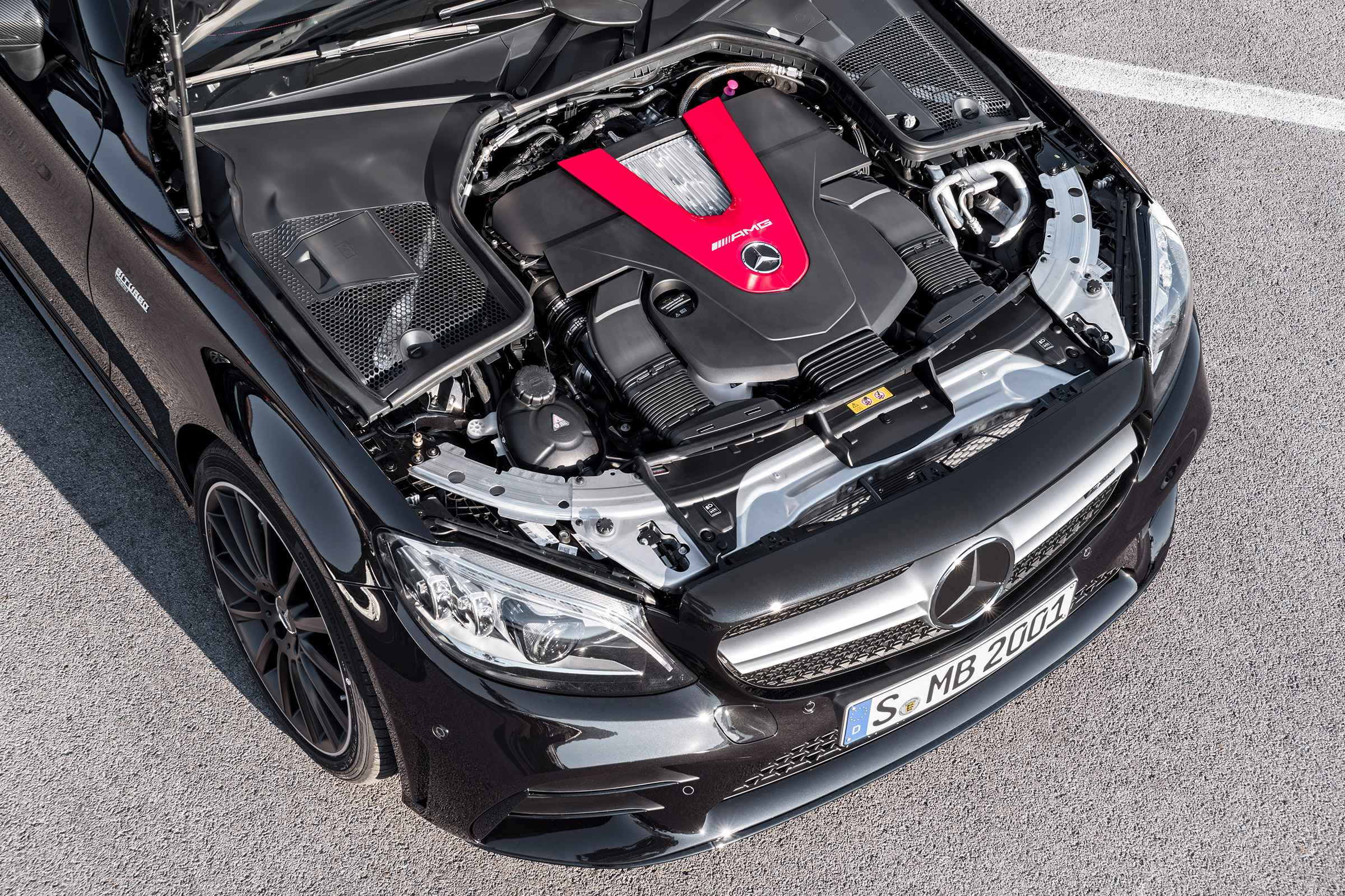Mercedes-AMG C43 Coupe - engine
