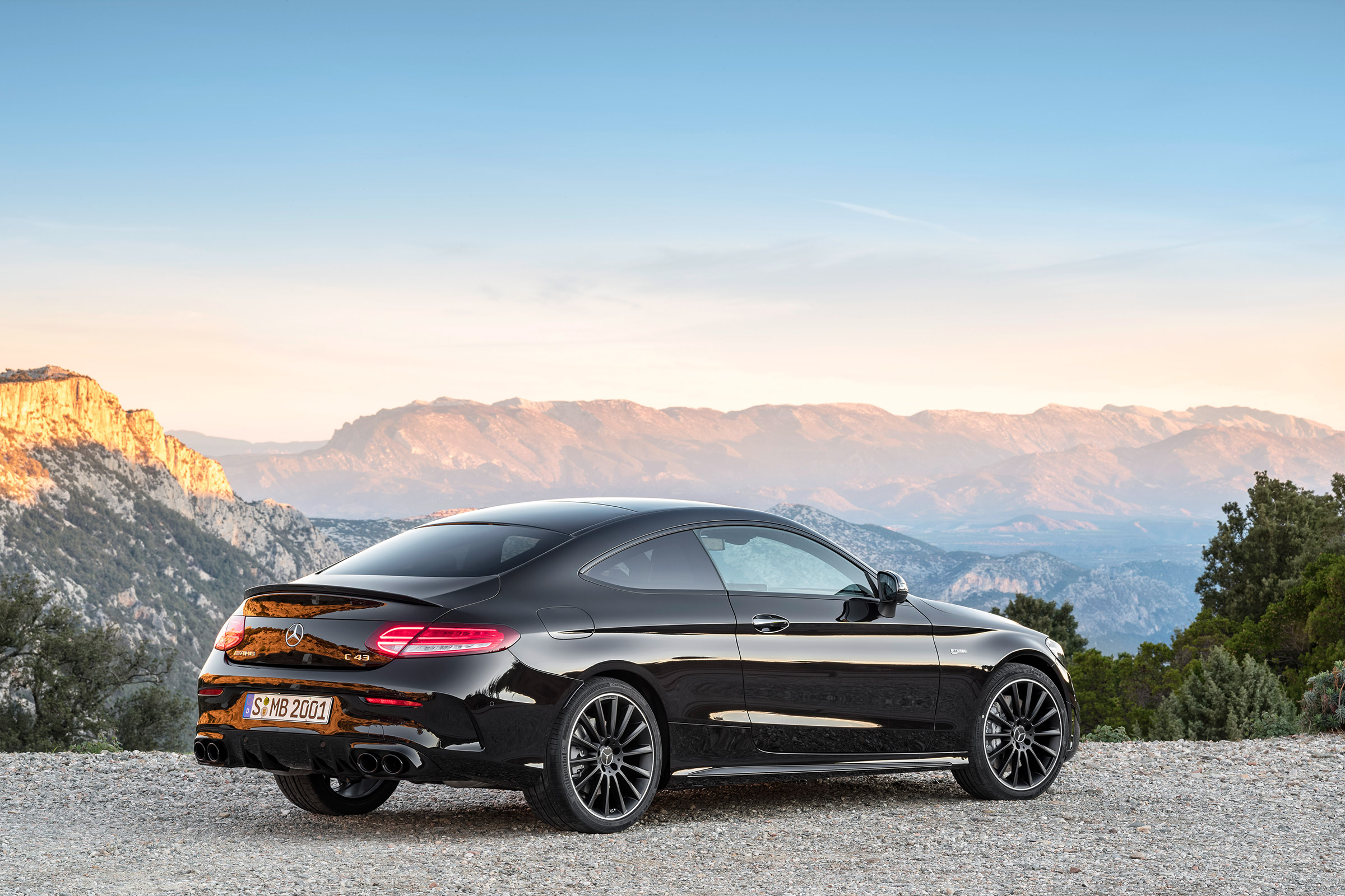 Mercedes-AMG C43 Coupe - rear quarter