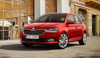 Skoda Fabia (facelift) – front quarter