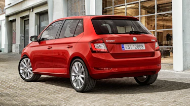 Skoda Fabia (facelift) – rear quarter