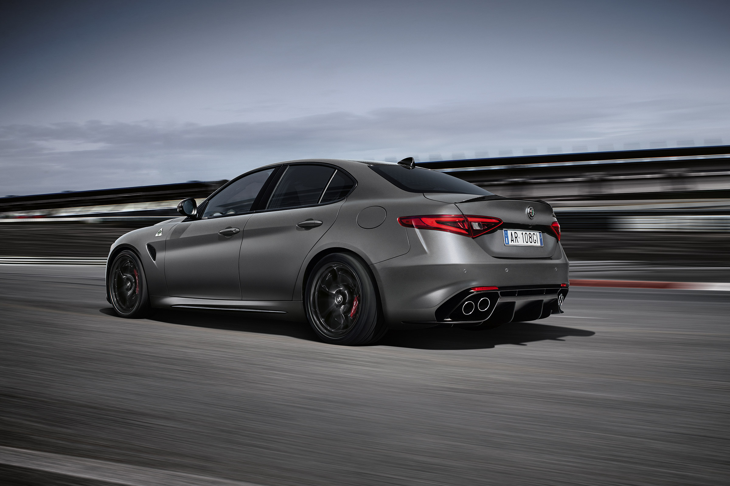 Alfa Romeo Giulia QV NRING - rear