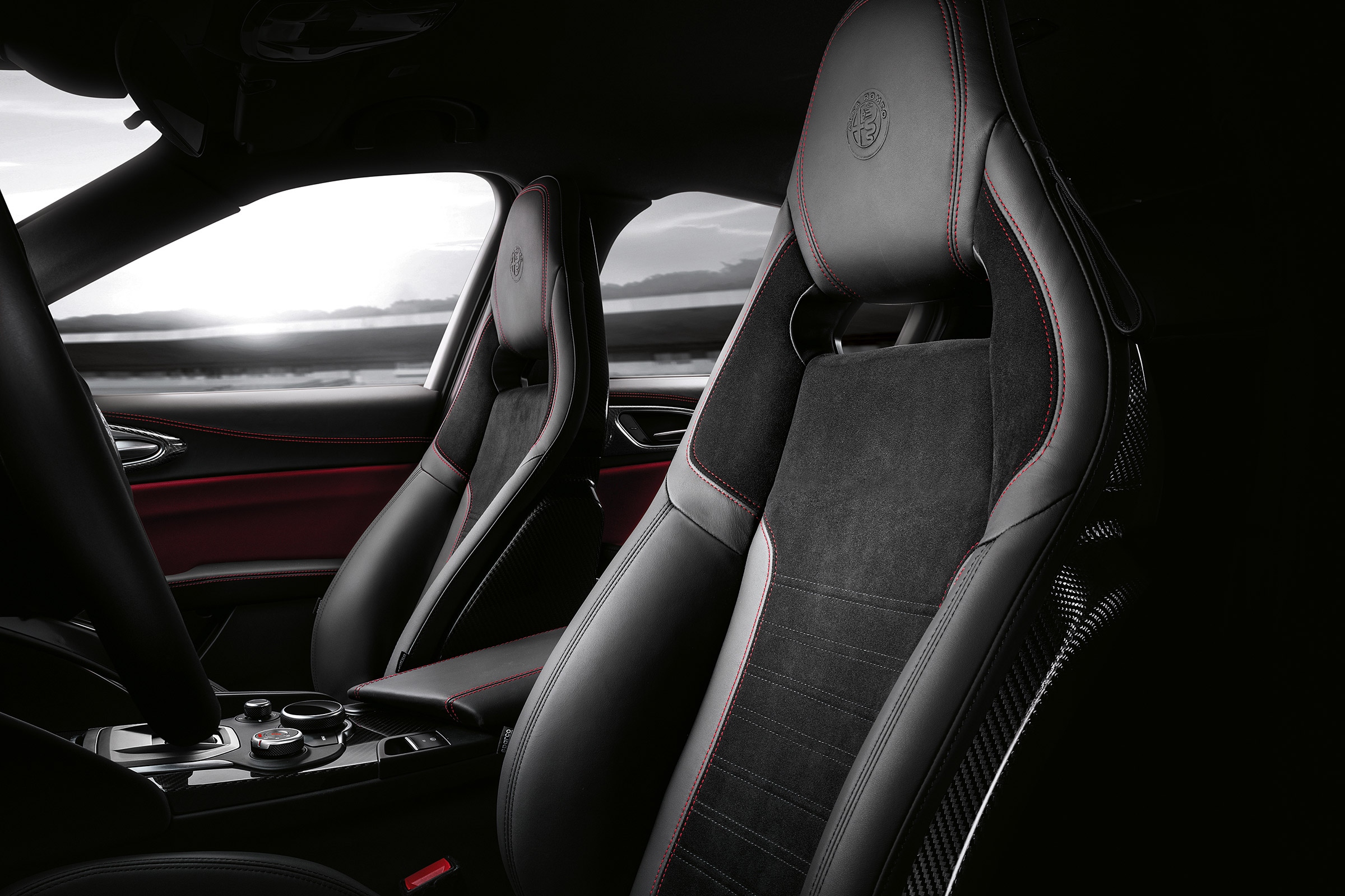 Alfa Romeo Giulia QV NRING - seats