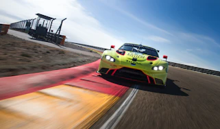 2018 Aston Martin Vantage GTE – front on track