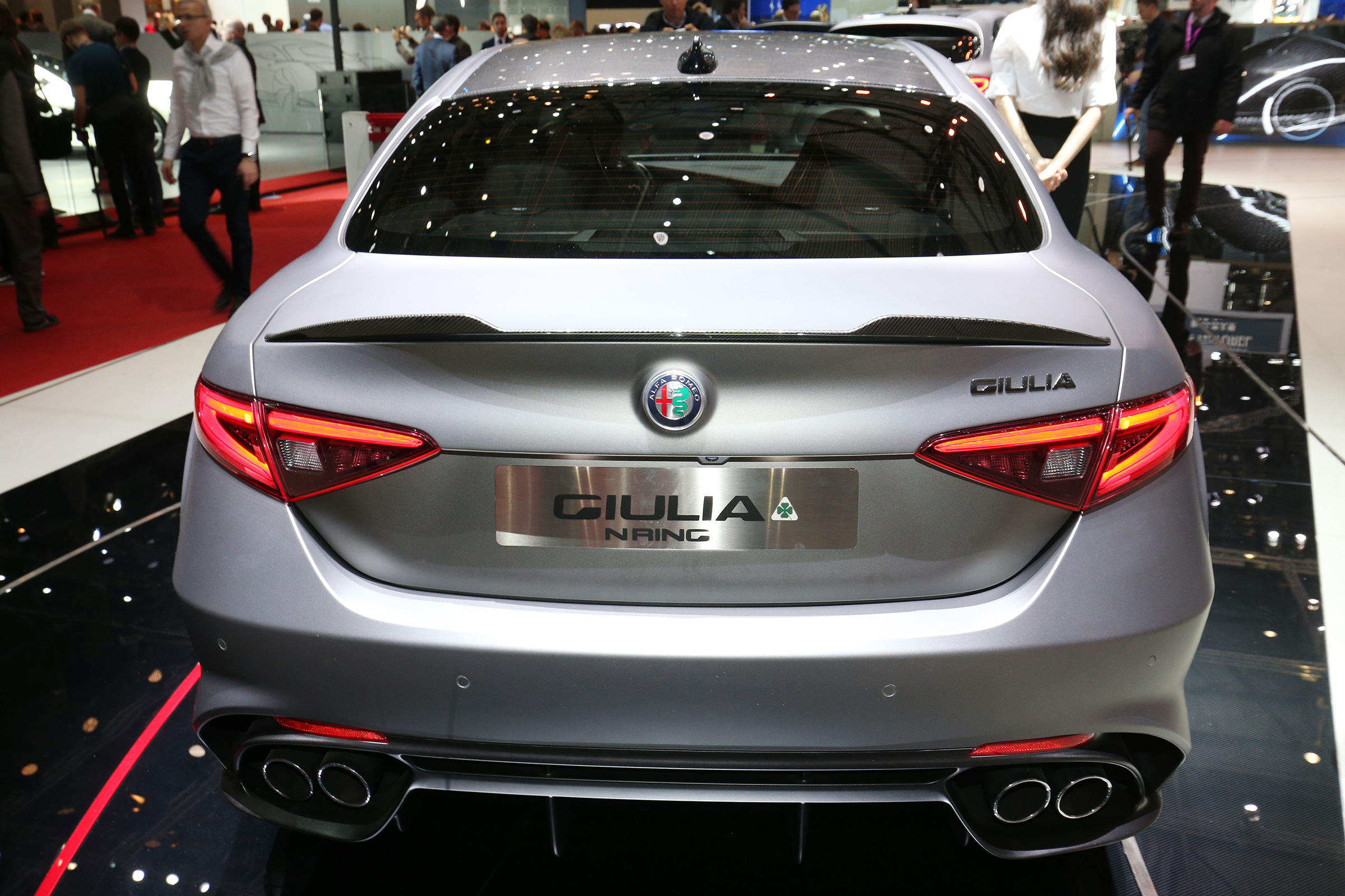 Alfa Romeo Giulia QV NRING - rear