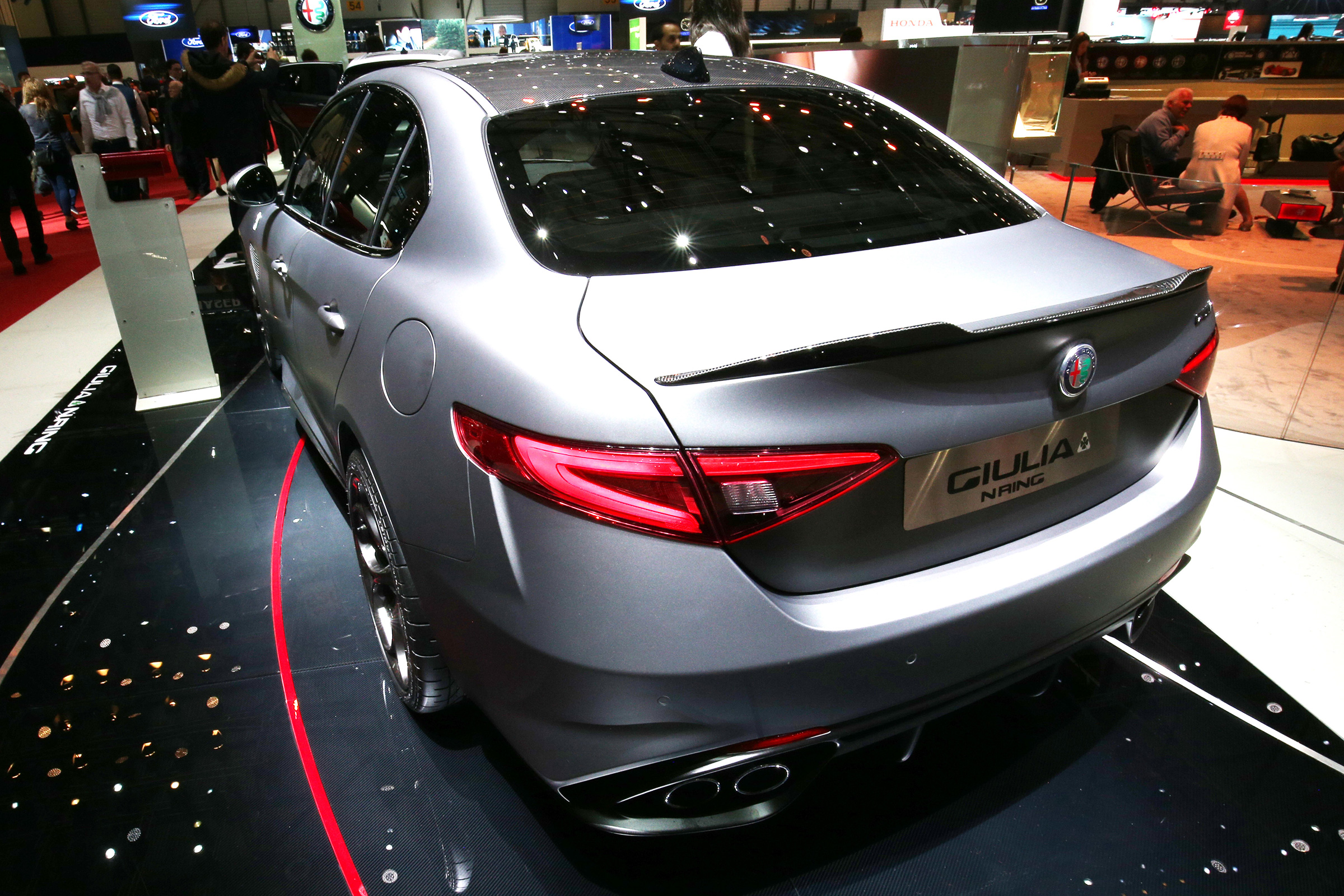 Alfa Romeo Giulia QV NRING - rear quarter