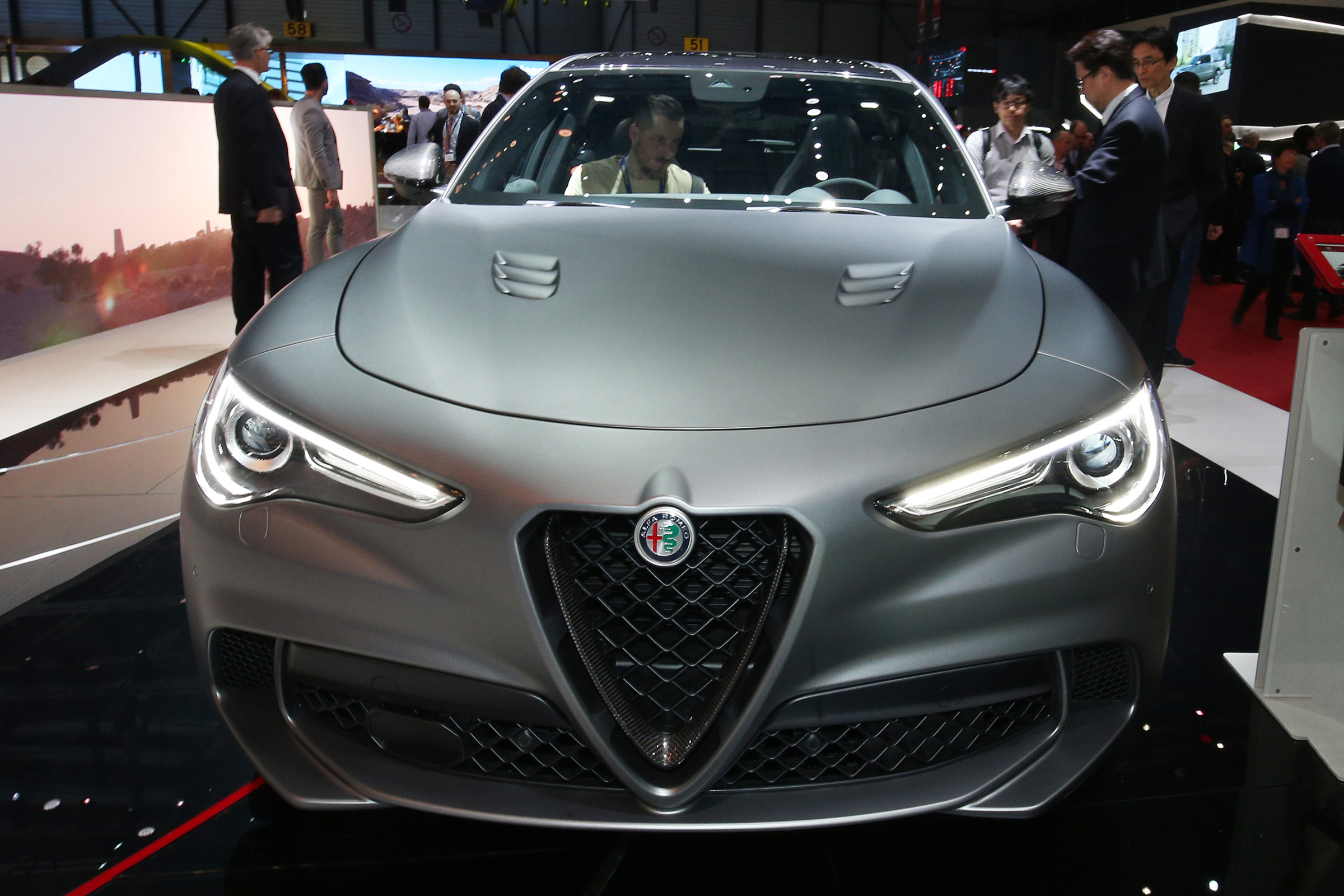 Alfa Romeo Stelvio Quadrifoglio NRING – front