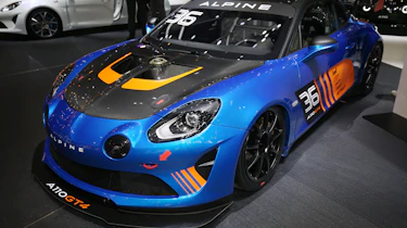 Alpine A110 GT4 – front quarter