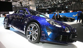 Alpine A110 ledgende – side