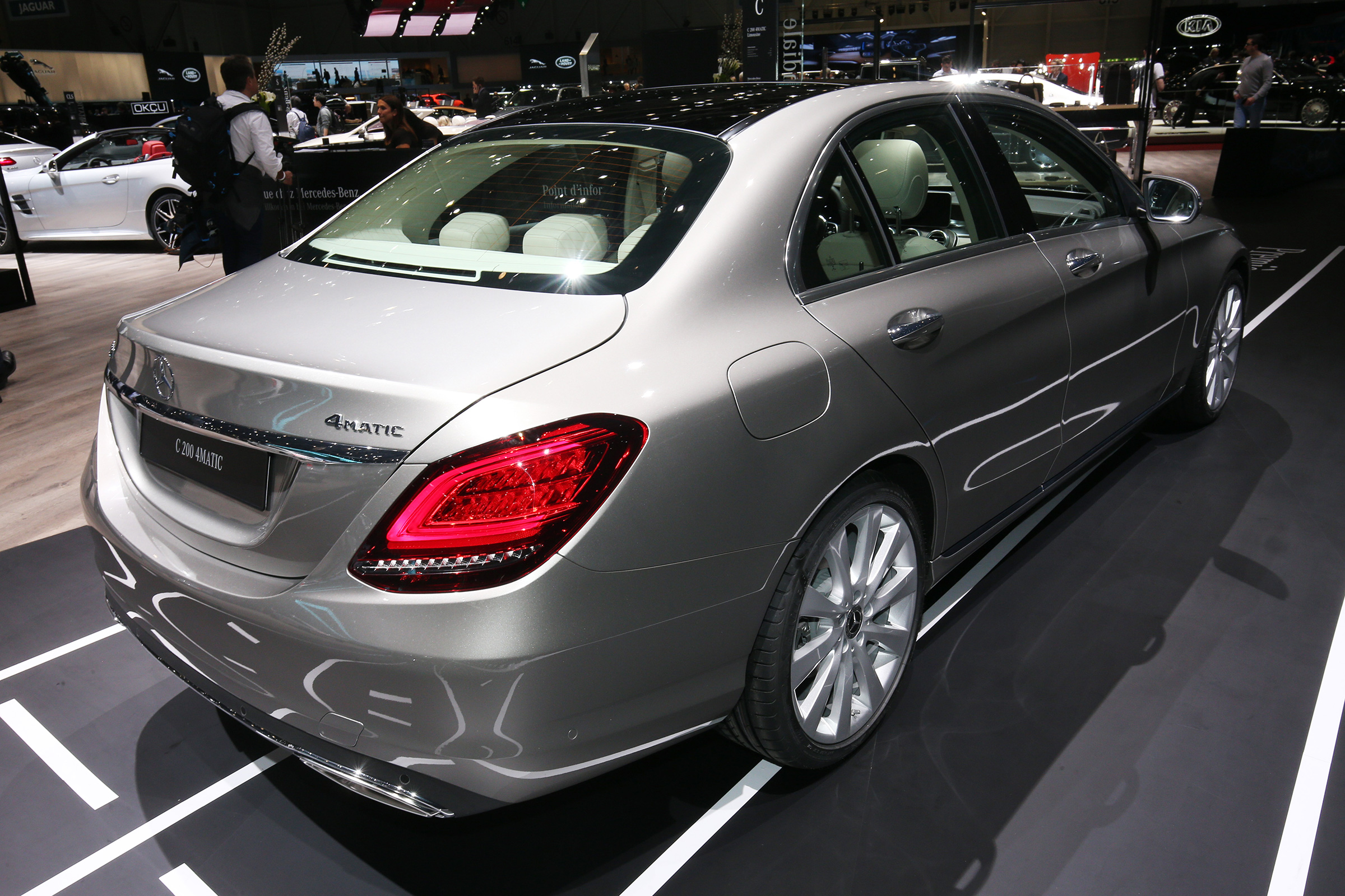 Mercedes-Benz C-class – rear quarter