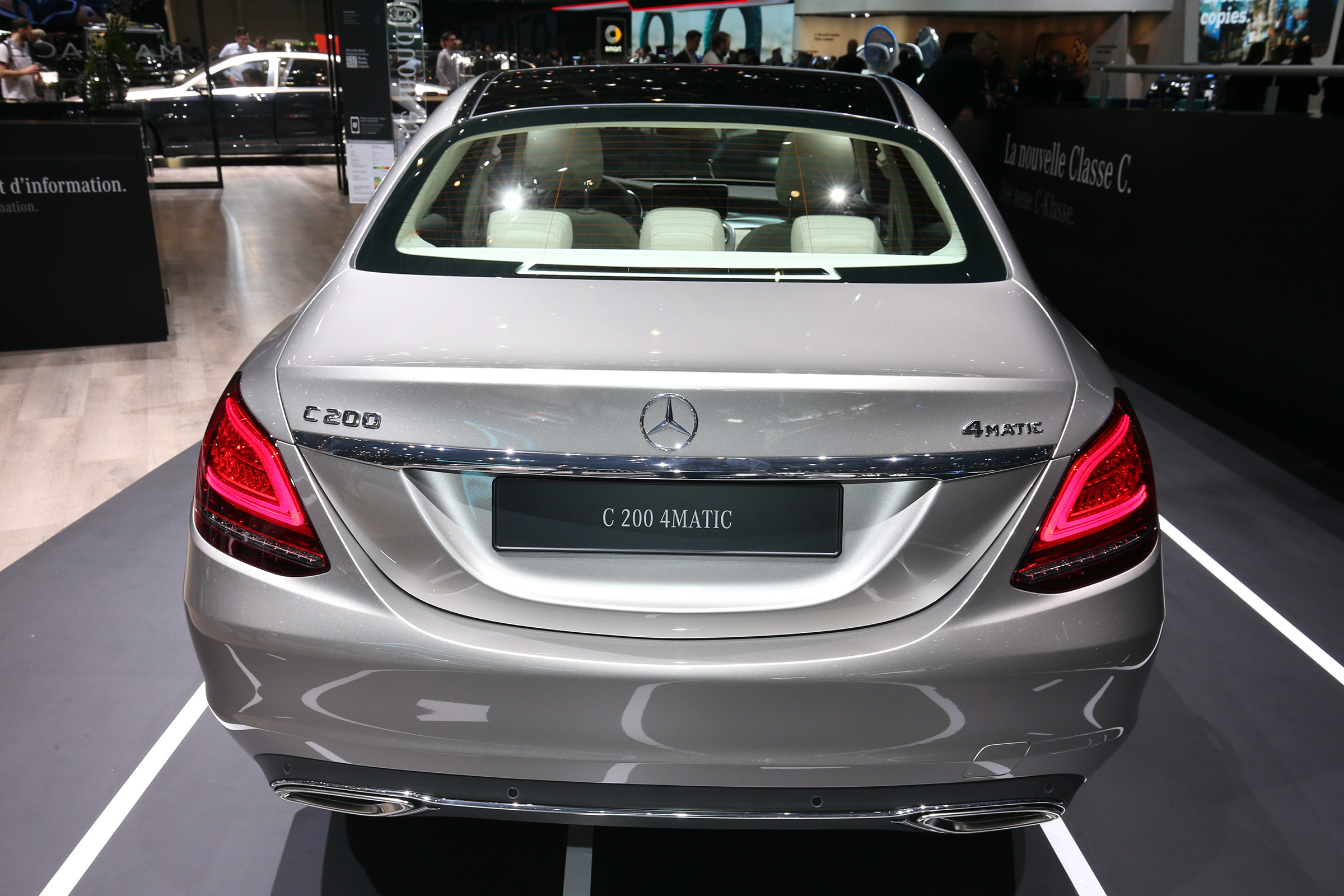 Mercedes-Benz C-class – rear