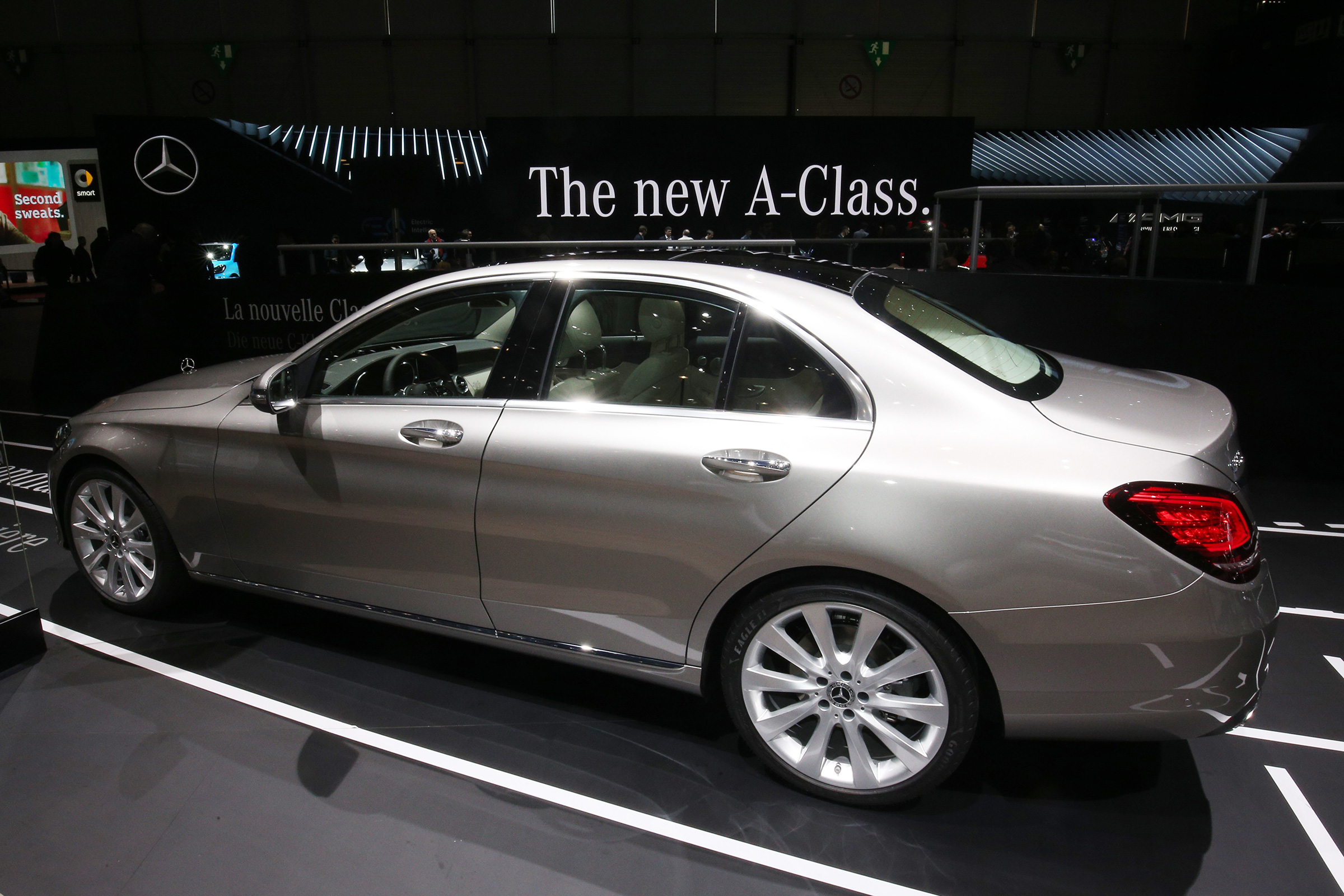 Mercedes-Benz C-class – rear quarter