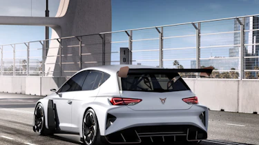 Cupra e-Racer - rear quarter