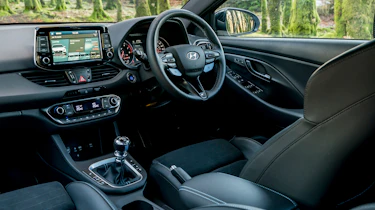 Hyundai i30N group test (Golf GTI and Peugeot 308 GTI) - interior