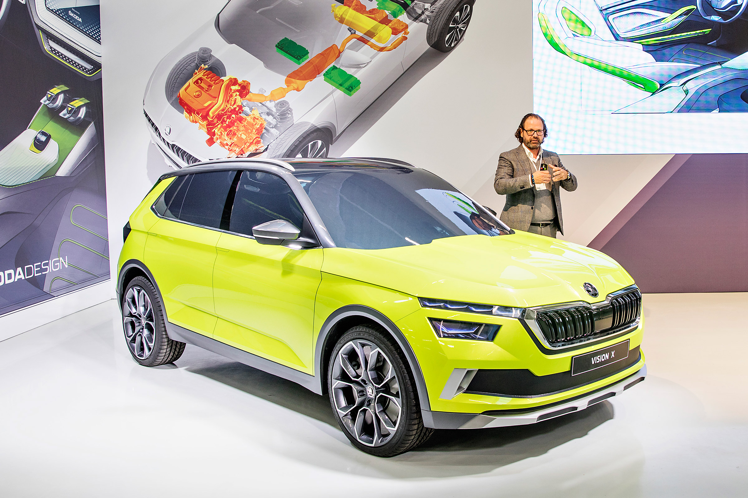 Skoda Vision X reveal