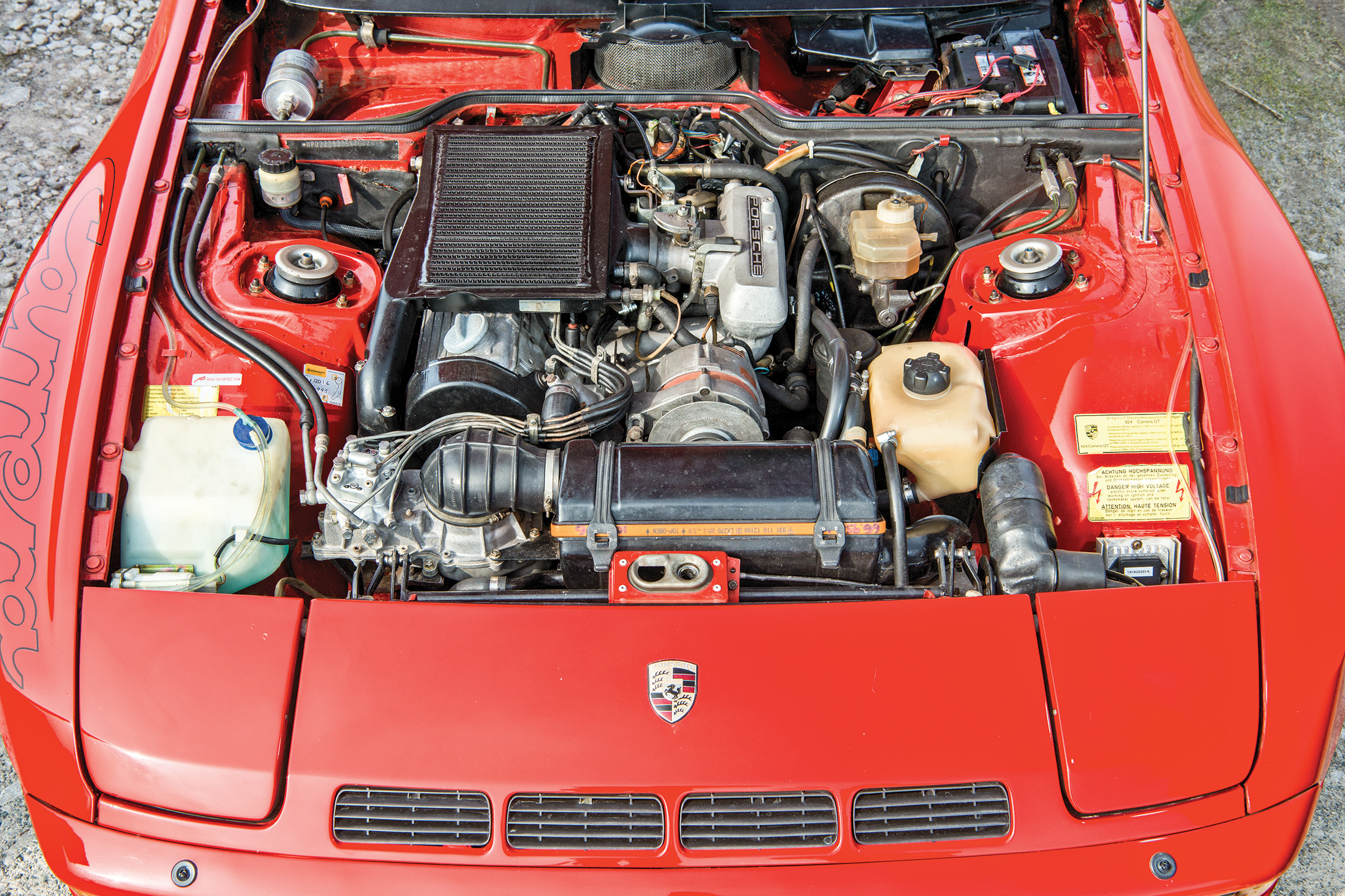 Porsche 924 Carrera GT – engine
