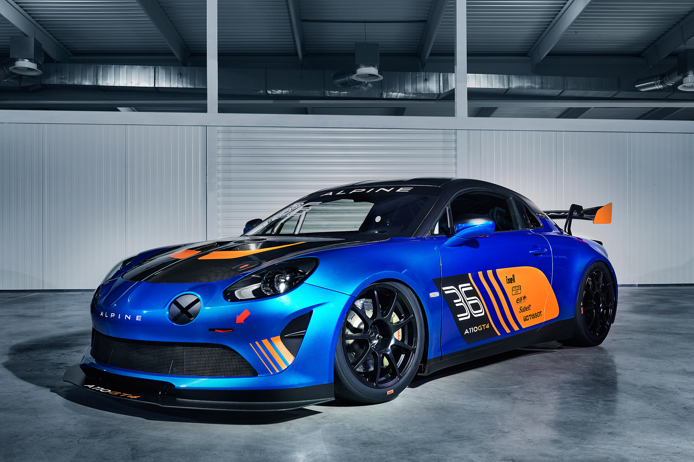 Alpine A110 GT4 - front quarter