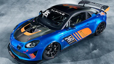 Alpine A110 GT4 - front nose