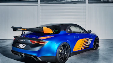 Alpine A110 GT4 - rear quarter
