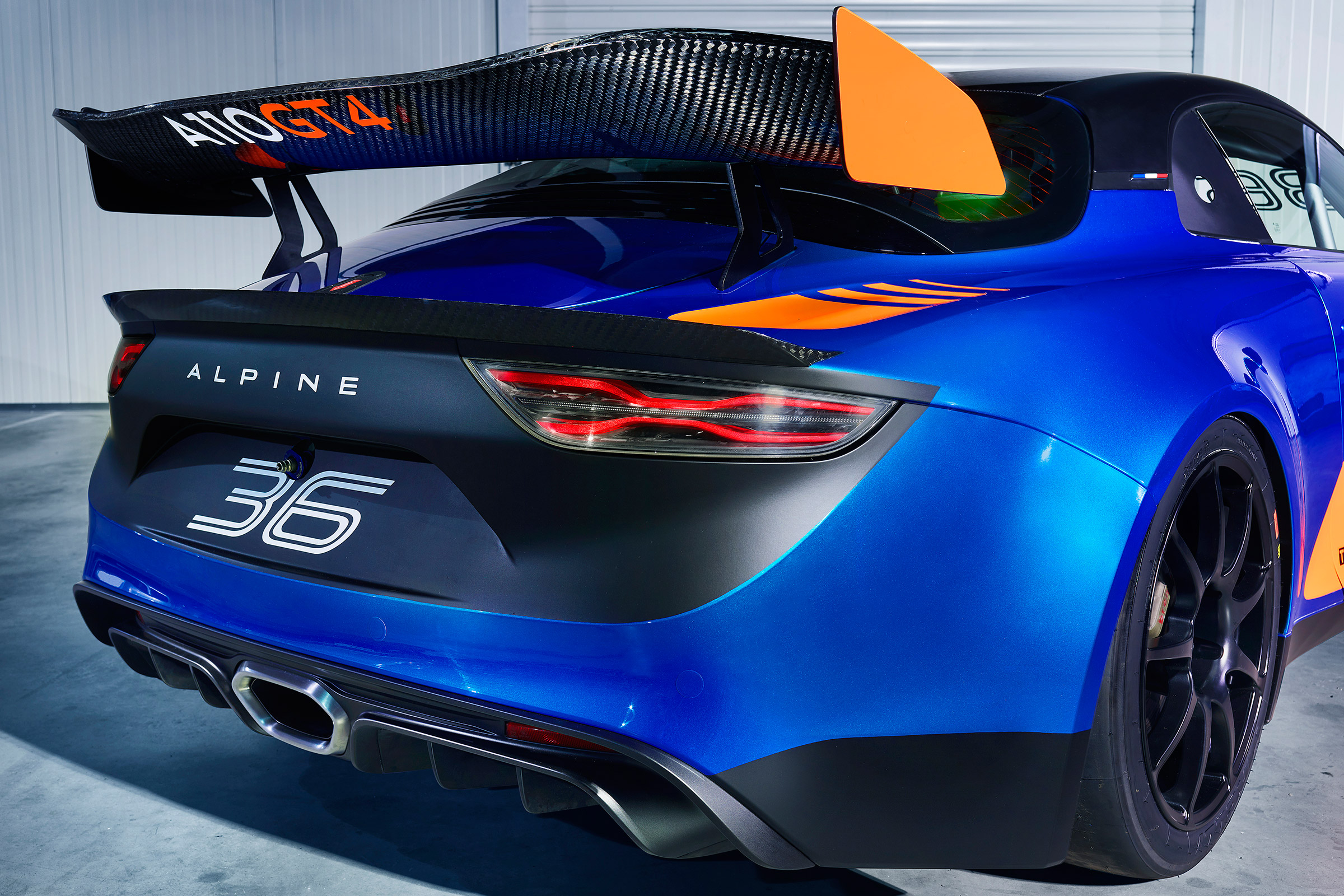 Alpine A110 GT4 - rear