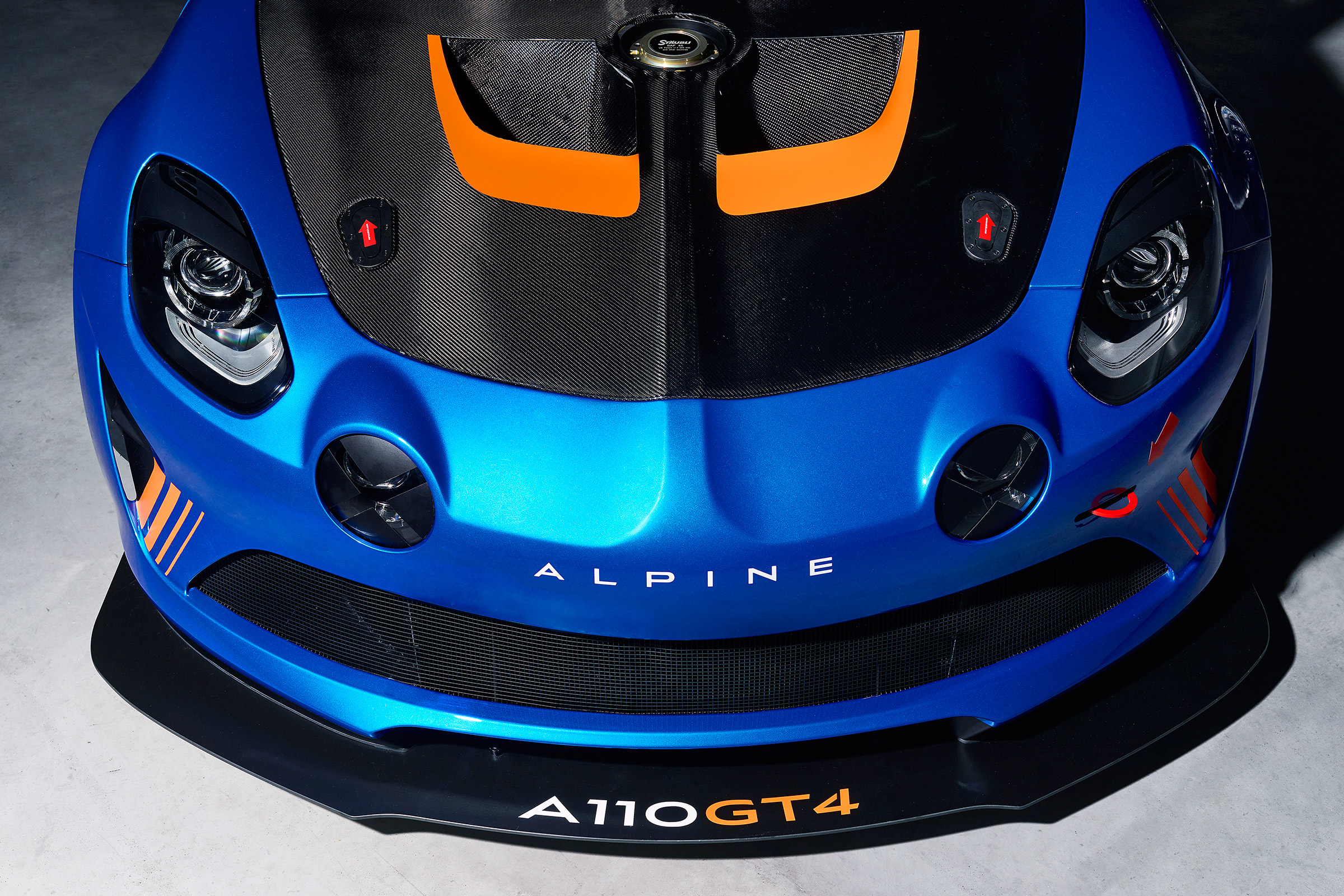 Alpine A110 GT4 - nose