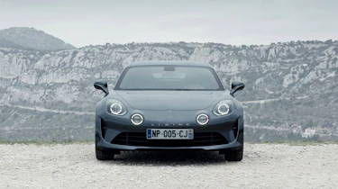 Alpine A110 Pure and Legende - front