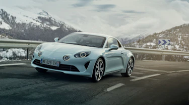 Alpine A110 Pure and Legende - front