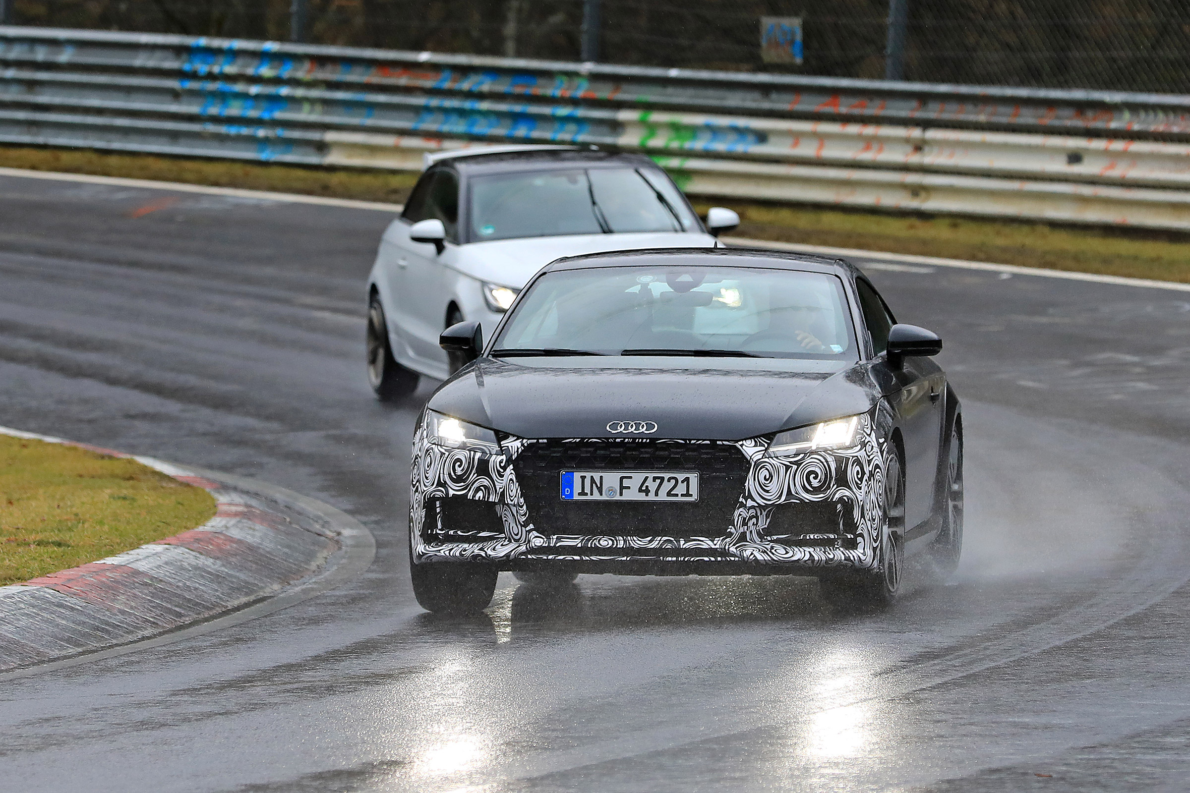 Audi TT facelift - front