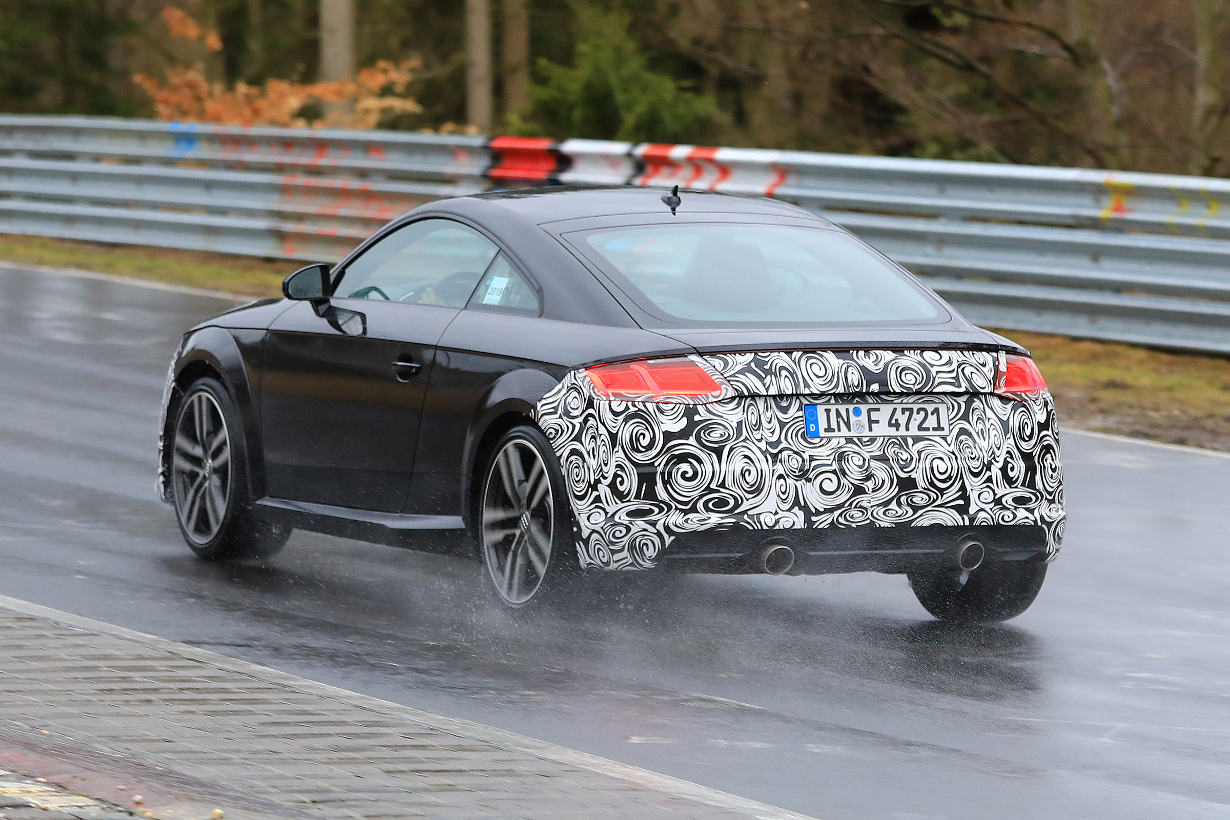 Audi TT facelift - rear
