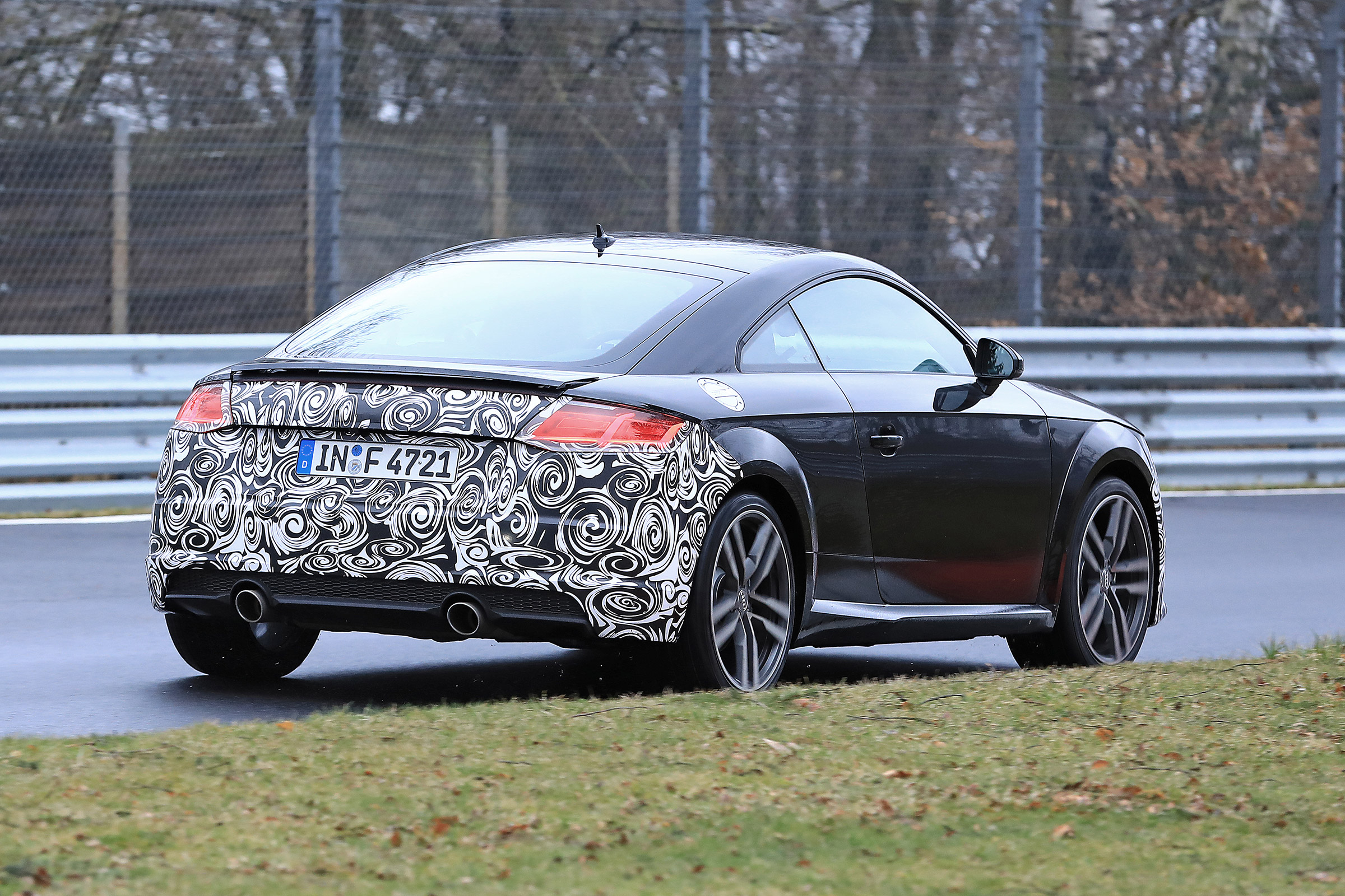 Audi TT facelift - rear