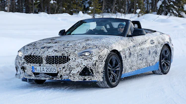 BMW Z4 mule - front quarter