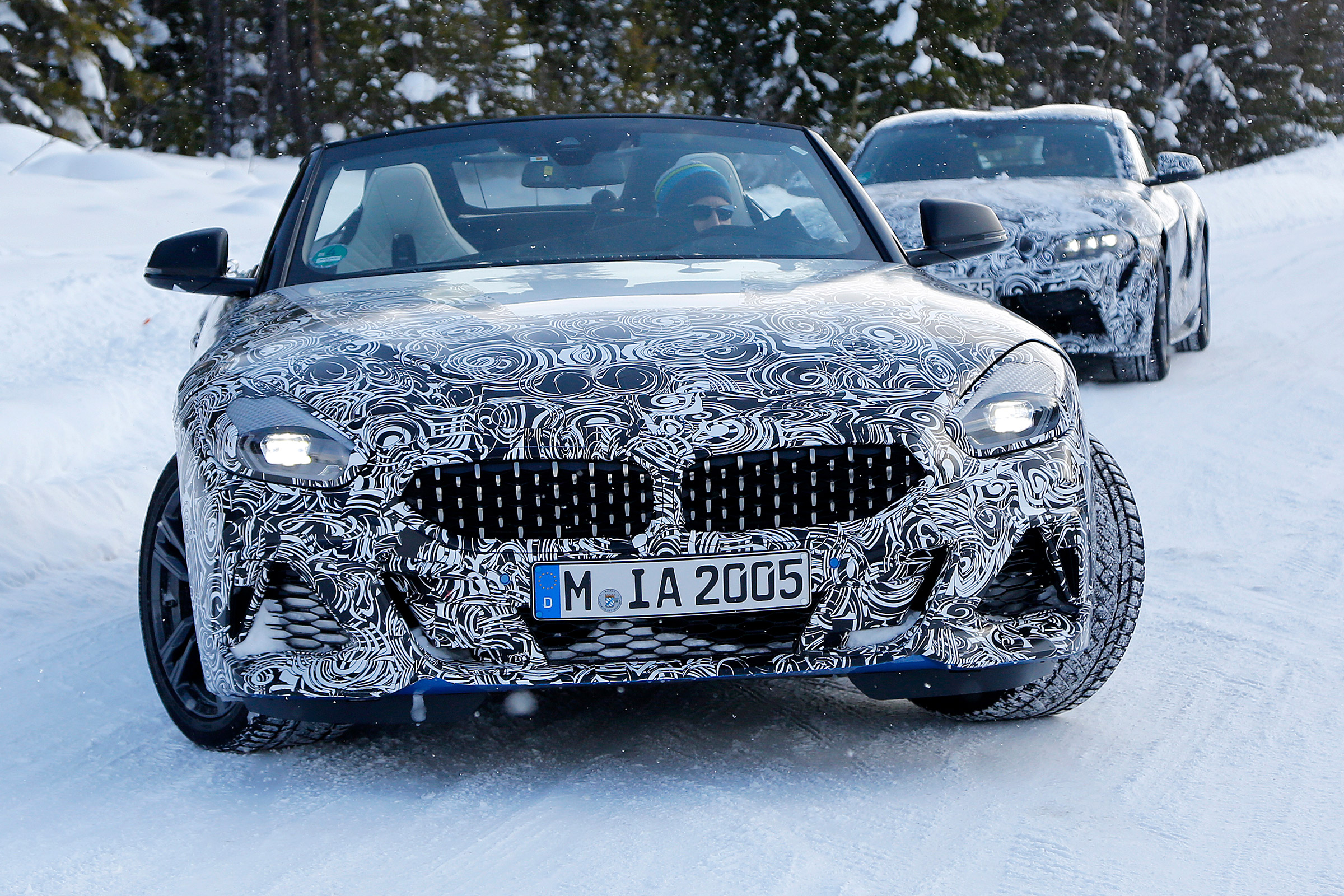 BMW Z4 mule - nose