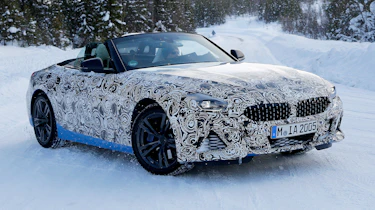 BMW Z4 mule - front quarter