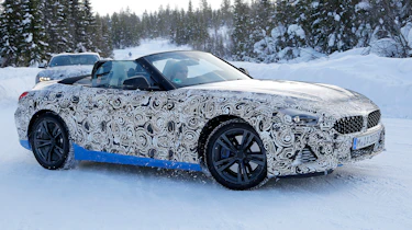 BMW Z4 mule - turning