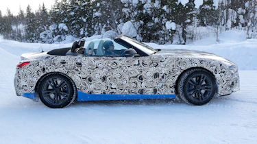 BMW Z4 mule - profile