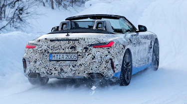 BMW Z4 mule - rear