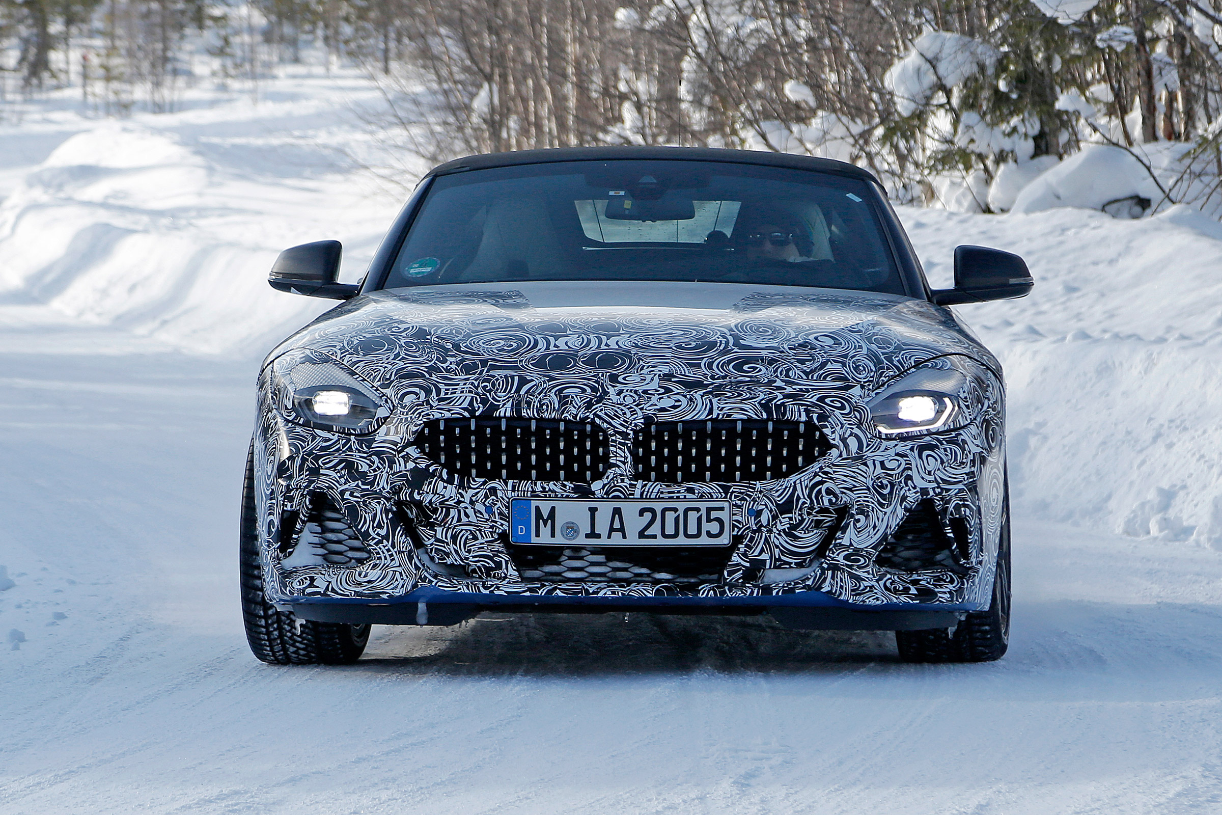 BMW Z4 mule - nose