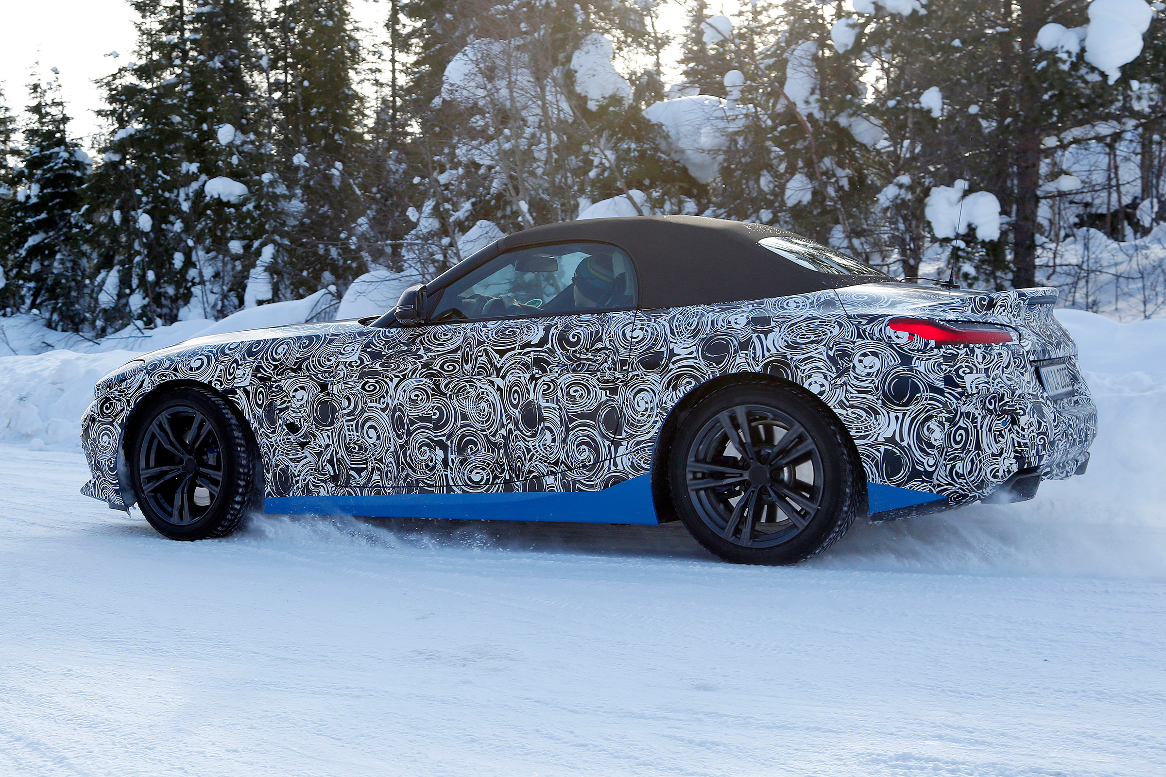 BMW Z4 mule - rear