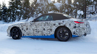 BMW Z4 mule - rear
