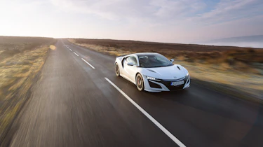 Honda NSX - front driving