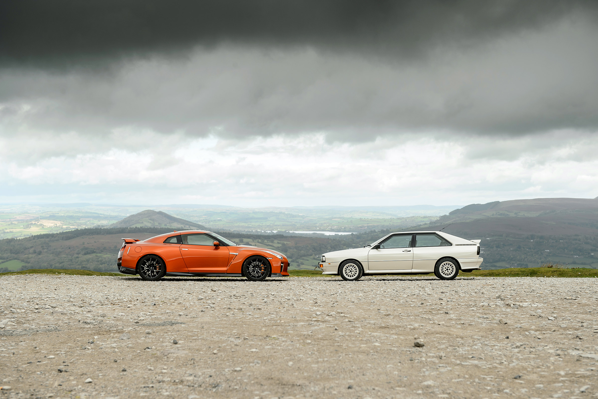 GT-R vs Quattro - stop