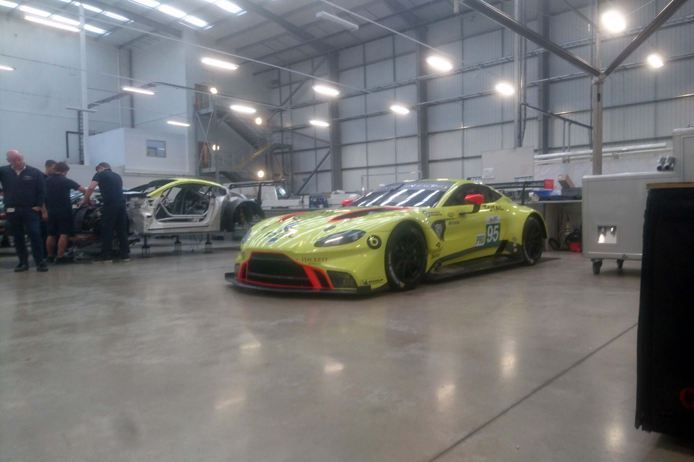 2018 Aston Martin Vantage GTE – front quarter