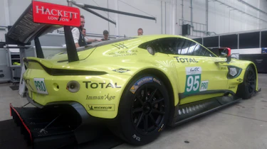 2018 Aston Martin Vantage GTE – rear quarter