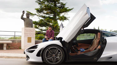 McLaren 720S in Italy - door