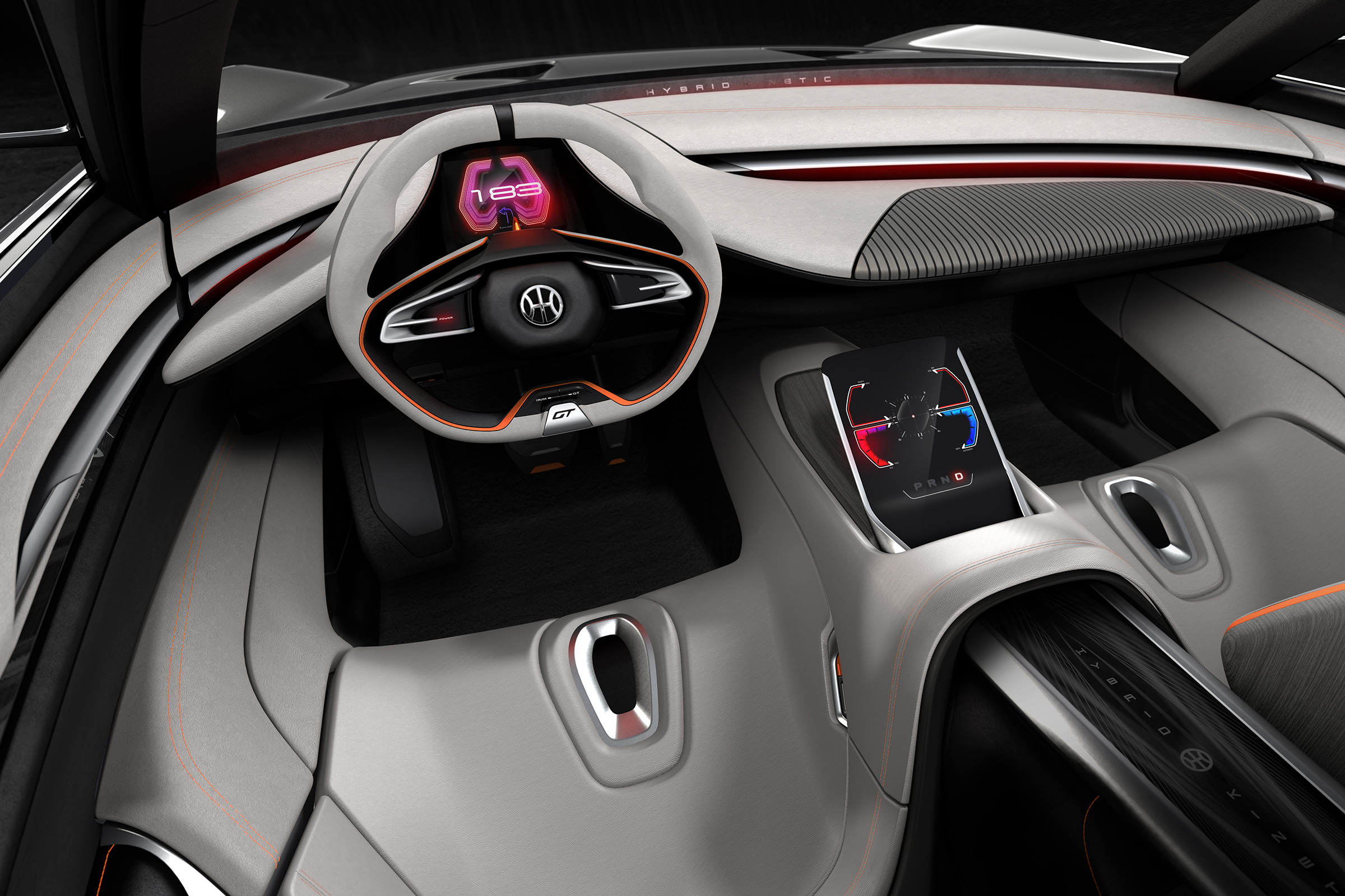 Pininfarina HK GT - steering wheel