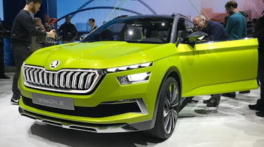 Skoda Vision X – front quarter