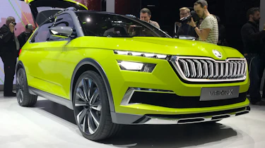 Skoda Vision X – front quarter