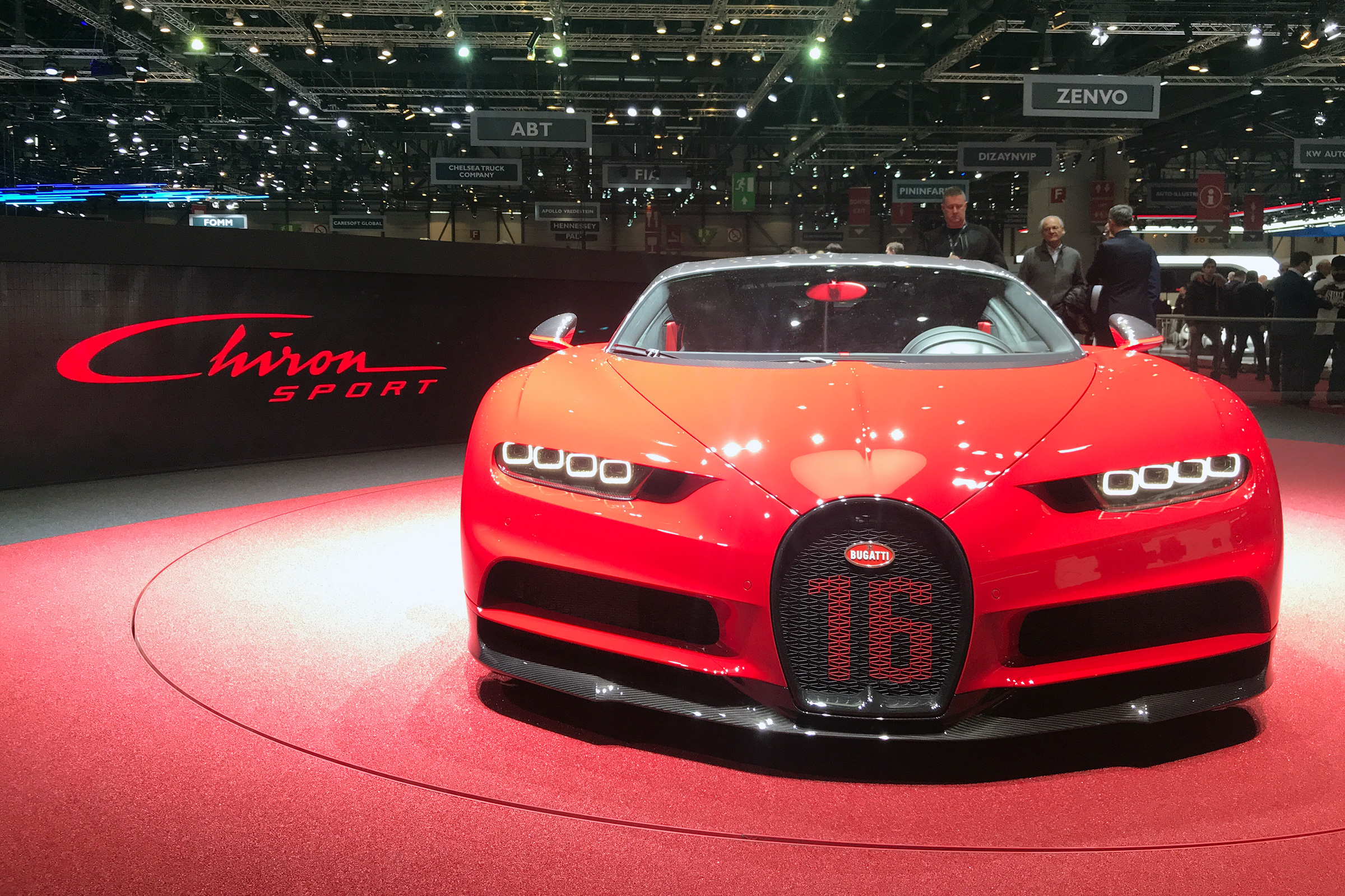 Bugatti Chiron Sport – front