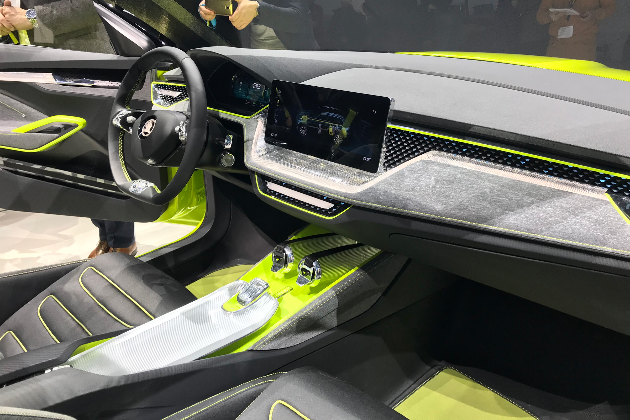 Skoda Vision X – interior